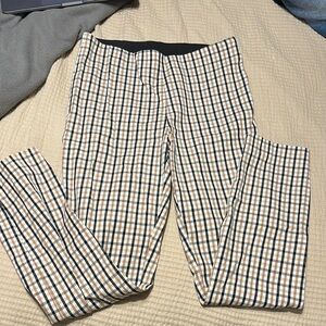 Checkered Pants - Black and Tan